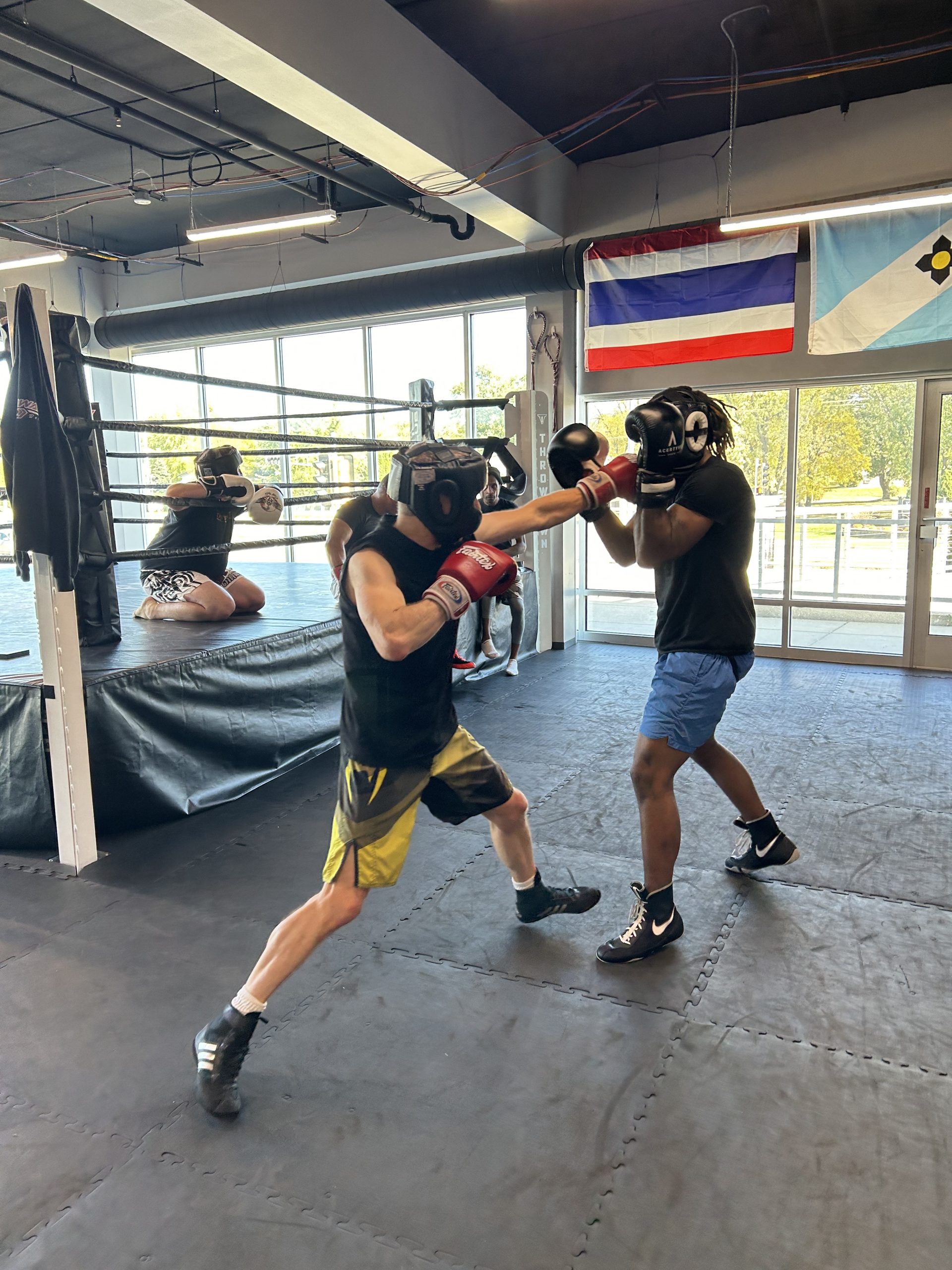 Masters Boxing Sparring
